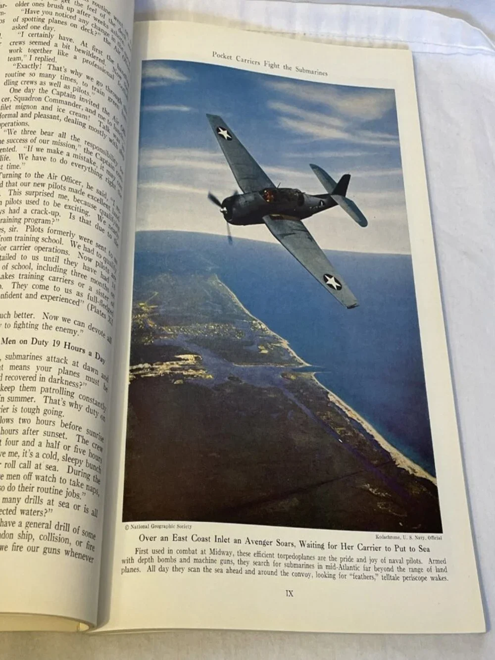 National Geographic November 1943 Vol 84 No 5 Vintage Magazine Navy WWII Dogs